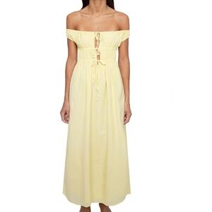 GIMAGUAS ANTONIA DRESS LIME